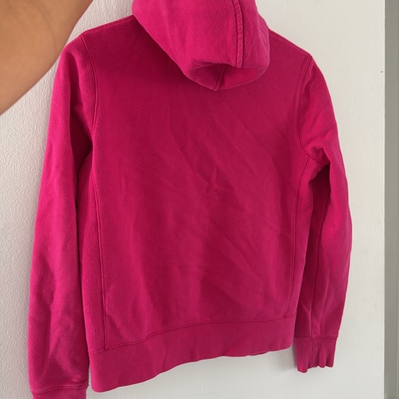 Ralph Lauren Sport Jacket Womens Large Hooded Sweatshirt Full Zip Hoodie Pink - Picture 6 of 8
